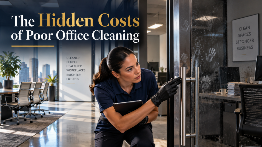 Read about the hidden costs of poor office cleaning and how to prevent them.